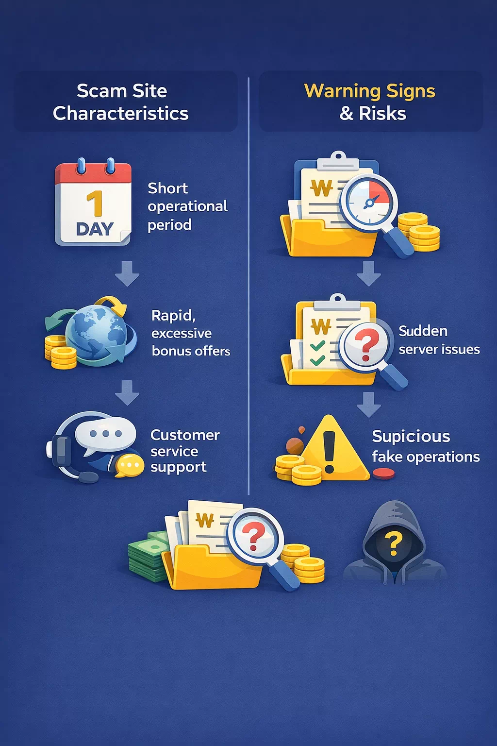 먹튀사이트 특징과 위험 신호 분석